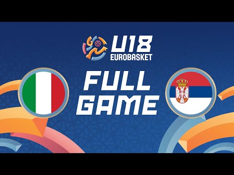 Quarter-Finals | Italy v Serbia | Full Basketball Game | FIBA U18 EuroBasket 2025