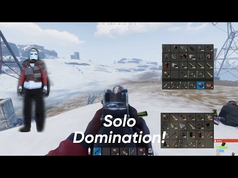 My Best Solo Wipe - Rust Console - Part 1