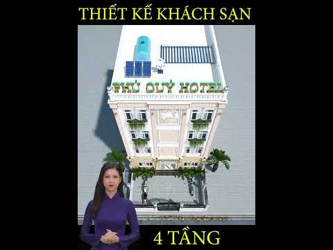 Thiết Kế Khách Sạn 4 Tầng Mẫu Khách Sạn 4 Tầng