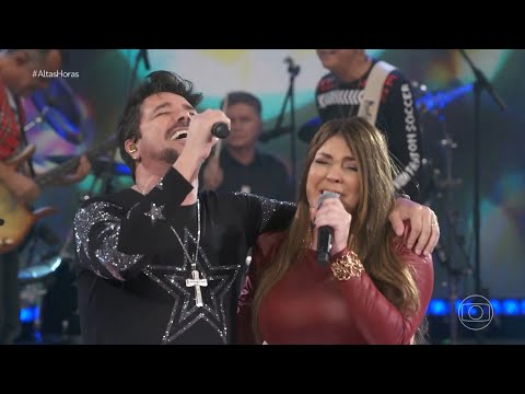 Roupa Nova e Simony cantam "Volta Pra Mim" no Altas Horas