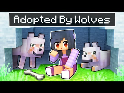 Aphmau - Adopted By WOLVES In Minecraft!