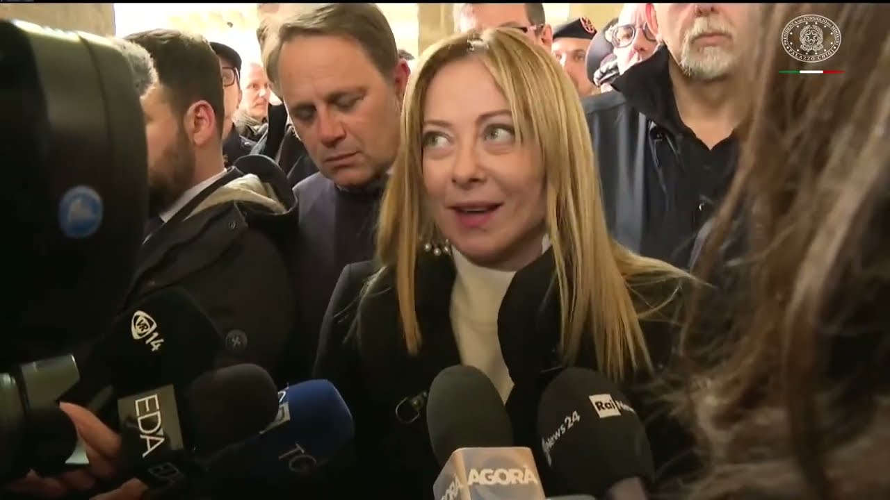 🔴 VISITA A SORPRESA DELLA PREMIER GIORGIA MELONI A NISCEMI: LE DICHIARAZIONI