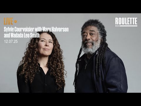 Sylvie Courvoisier with Mary Halvorson and Wadada Leo Smith // Live at Roulette
