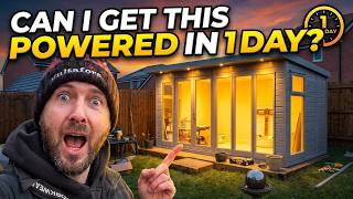 Can I Get this Garden Room Power in 1 day?