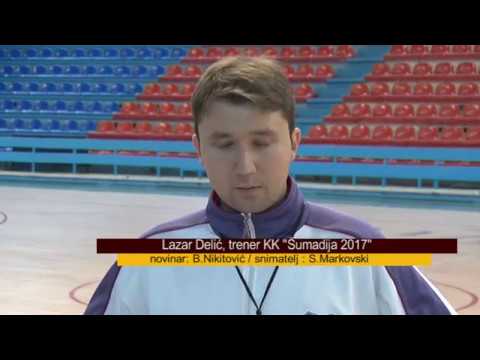 KK Šumadija 2017 iz aranđelovca-najava utakmice sa Slogom iz Despotovca-22.12.2017.