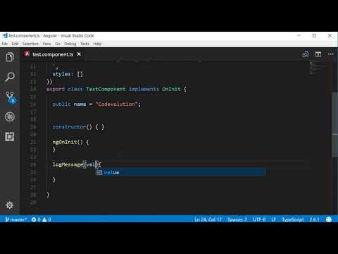 Angular 6 Tutorial 10 Template Reference Variables