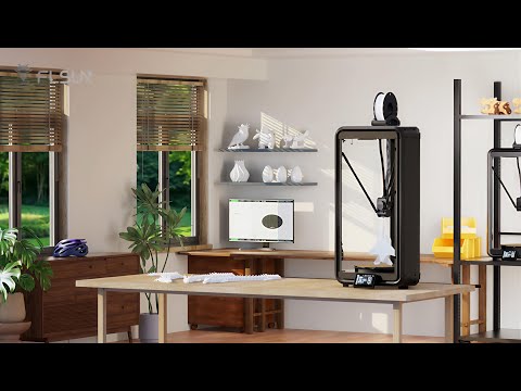 Flsun T1 Max Ultra Fast Delta 3D Printer Demo Flsun T1 Max Ultra Fast Delta 3D Printer Demo