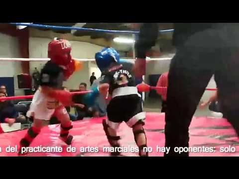 Torneo Anual Lobos Alfa Gym - Combate de Joshua y Roger - Kick Boxing