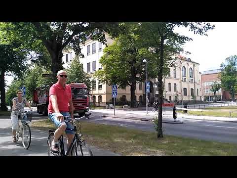 Students Gets Of School In Eskilstuna In Sweden