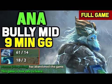 No LASTHITS for this morphling - Total BULLYING by ANA in pub match