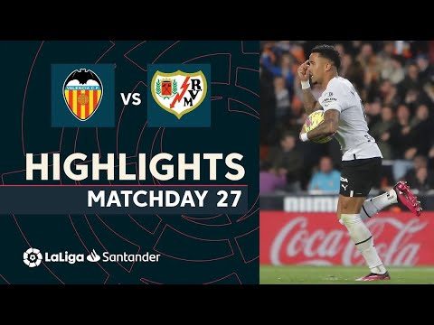 Resumen de Valencia CF vs Rayo Vallecano (1-1)