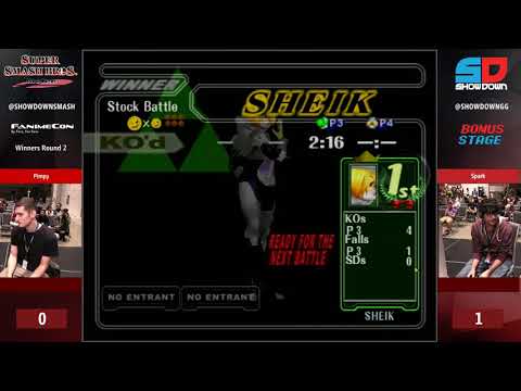 FanimeCon Bonus Stage: Melee - Winners Round 2: Pimpy (Yoshi) vs Spark (Sheik)