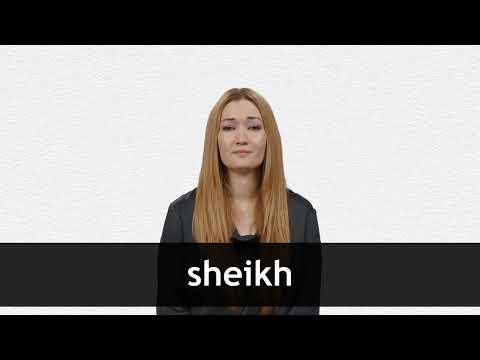 How to pronounce SHEIKH in American English