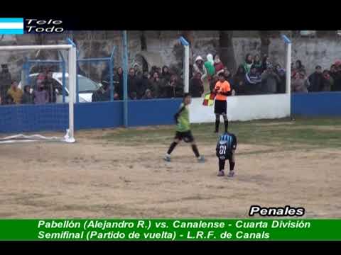 Penales - Pabellón (Alejandro R.) vs. Canalense - Cuarta Div. Semifinal (vuelta) - L.R.F. de Canals