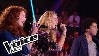 Valentin / Lilou / Marilou - &quot;Je ne sais pas&quot; | The Voice Kids France 2017 | Battle