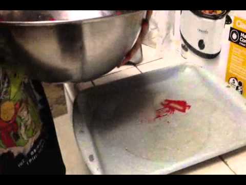 Baking a Red Velvet Cake