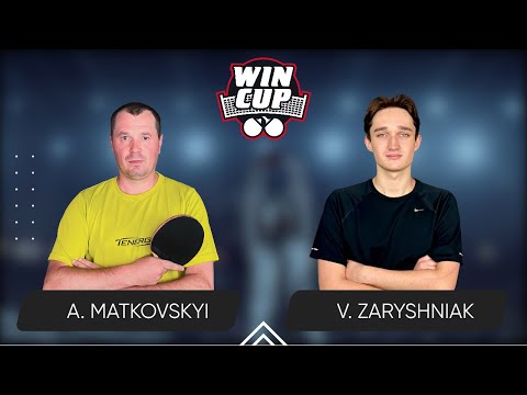 13:00 Andrii Matkovskyi - Vadym Zaryshniak West 3 WIN CUP 19.03.2024 | TABLE TENNIS WINCUP