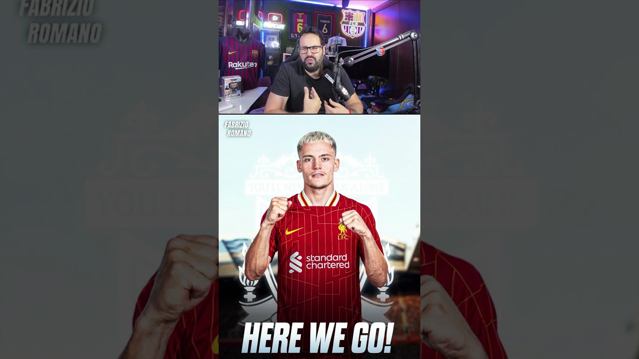 Wirtz al Liverpool por 150 millones #wirtz #florianwirtz #liverpool #fabrizioromano #herewego