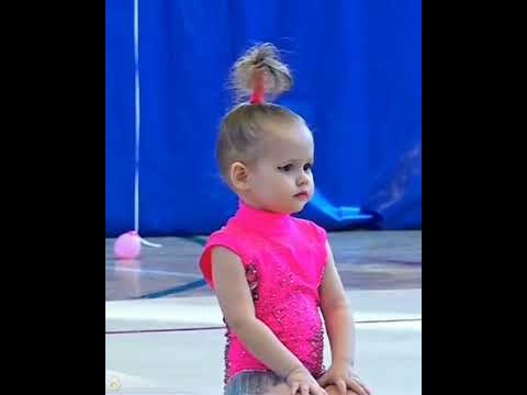 funny ???????? cute little girl gymnastic #shorts #gymnastics #acrobatics #гимнастический #gimnastică