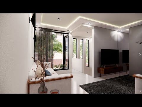 Casa De 5 x 10 Metros / Casa De Dos Pisos - Plano de Casas