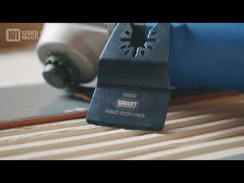 How to remove tile adhesive with a multi-tool