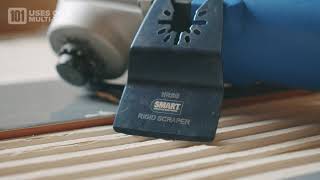 How to remove tile adhesive with a multi-tool
