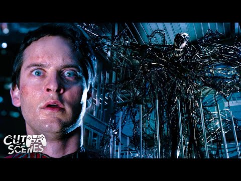 SHOWDOWN! Spider-Man & Goblin Team Up Against Sandman & Venom | Spider-Man 3