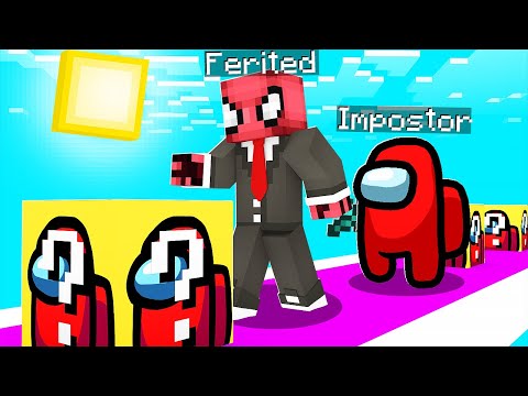 AMONG US ŞANS BLOKLARI YARIŞI! 🏎️ - Minecraft