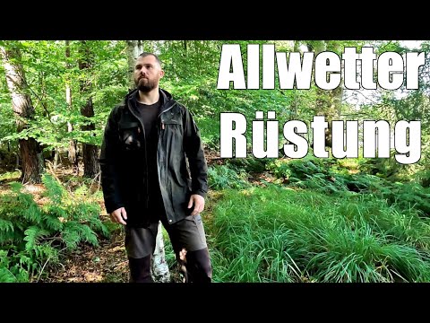 Steinkauz Wachsjacke Regensegen | Bushcraft ohne Plastik
