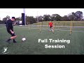 FULL TRAINING SESSION | Loads of different FOOTBALL ideas | Young Female athlete | Joner Football