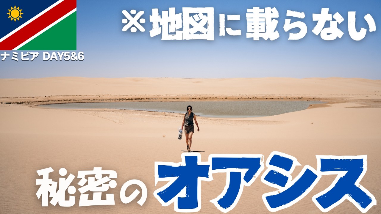 【人生で一番忘れられない景色】ナミブ砂漠の秘密のオアシス  ラグジュアリーツアーVlog3