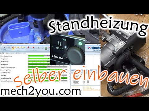 🛠️ Installing a parking heater yourself | Webasto Thermo Top Evo 4 petrol | Skoda Fabia 1.2 TSI #...