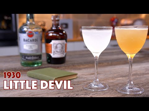1930 Little Devil  Cocktail - Rum Cocktail - Cocktails After Dark