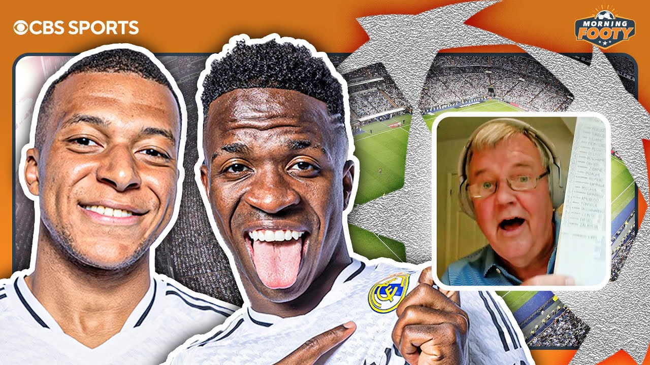 Real Madrid vs Juventus UCL MATCH PREVIEW | Clive Tyldesley talks Vini Jr. &amp; Mbappé! | Morning Footy