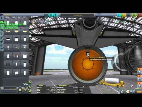 Kerbal Space Program Real Solar System - Stock Space Shuttle Twitch Stream Highlights
