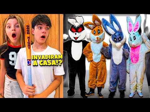 THE EVIL RABBIT - REVENGE OF THE BUNNIES! EVERYONE INVADED MY HOUSE! - Part 67
