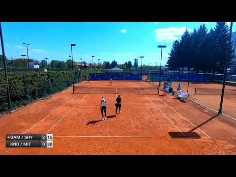 Ingrid Gamarra Martins/Iryna Shymanovich v Xenia Knoll/Andreea Mitu - W60 ZAGREB