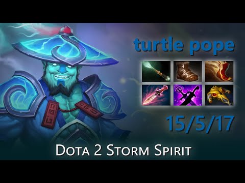 [Top 42 OpenDota Storm Spirit] "turtle pope" 15/5/17 | Dota 2 Storm Spirit highlights