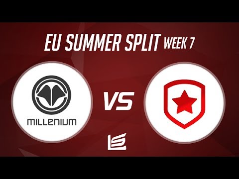 EU LCS 2014 Summer W7D2: Millenium vs Gambit Highlights