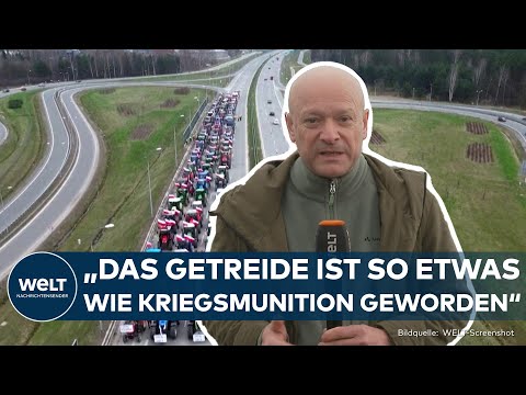 PUTINS STRATEGIE: Bauern protestieren gegen Ukrainisches Getreide! „Ein europäisches Problem“