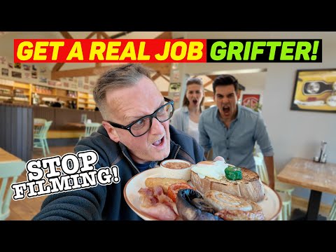 i was VERBALLY ABUSED over BREAKFAST for being a YOUTUBER!