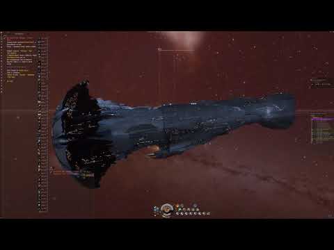 Eve Online - Avatar and Nyx vs Blood Dreadnought