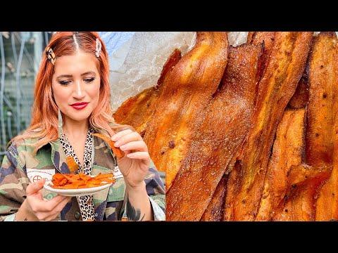 Making BACON from CARROTS?! | I Tried the Viral Tik Tok Carrot Bacon from Tabitha Brown