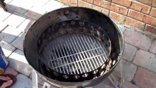 Weber Smokey Mountain Basics:  Starting the Fire