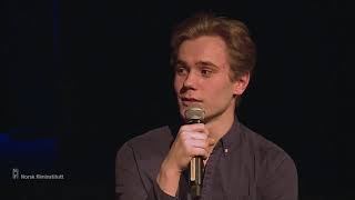 Tarjei Sandvik Moe about his role in erotic thriller En Affære | ENG SUB video