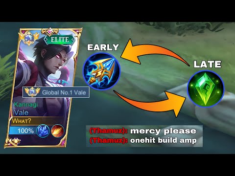 VALE NEW ONEHIT BUILD🔥 NEW BROKEN FIRST ITEM FOR EARLY AND LATE GAME DAMAGE HACK!