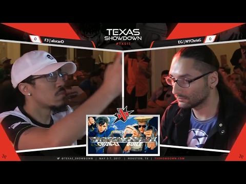 SFV TOP 8 TEXAS SHOWDOWN 2017 (F3 ALUCARD) vs (EG NYCHRISG)