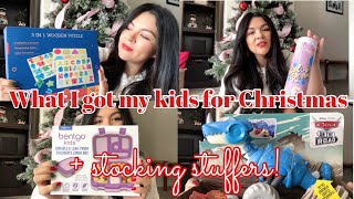 🎄WHAT I GOT MY KIDS FOR CHRISTMAS 2022 | 7 YEAR OLD GIRL & 2 YEAR OLD BOY GiFT IDEAS