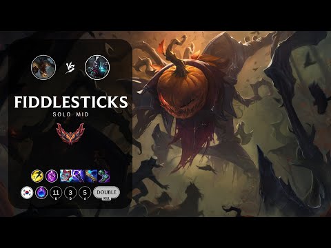 Fiddlesticks Mid vs Ekko - KR Grandmaster Patch 14.4