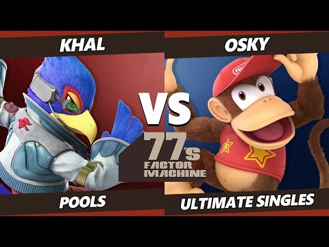 77s FM4 - Khal (Falco) Vs. Osky (Diddy Kong) SSBU Ultimate Tournament